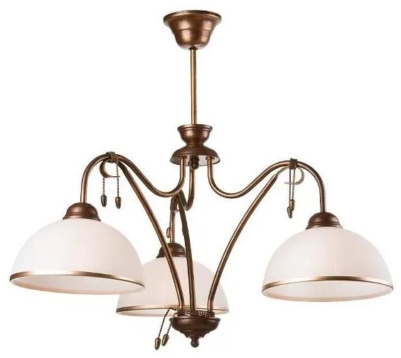 Lampadario a sospensione LUIZA 3xE27/60W/230V