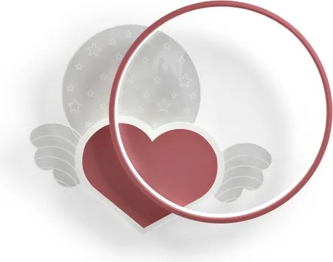 Brilagi - Plafoniera LED per bambini LOVE LED/48W/230V 3000/4500/6000K rosa