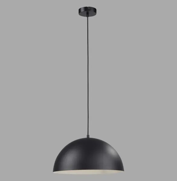 Schöner Wohnen 11728-18 - Lampada a sospensione ALI su cavo 1xE27/25W/230V Ø 38 cm nero
