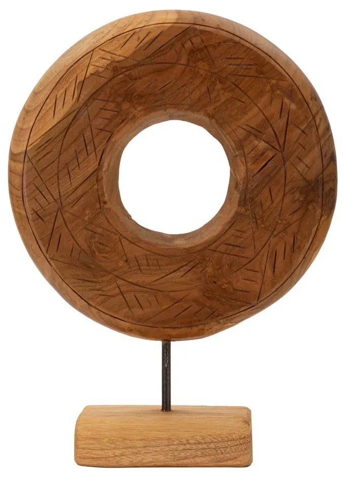 Statuetta in legno (altezza 38 cm) Dorat - Mauro Ferretti