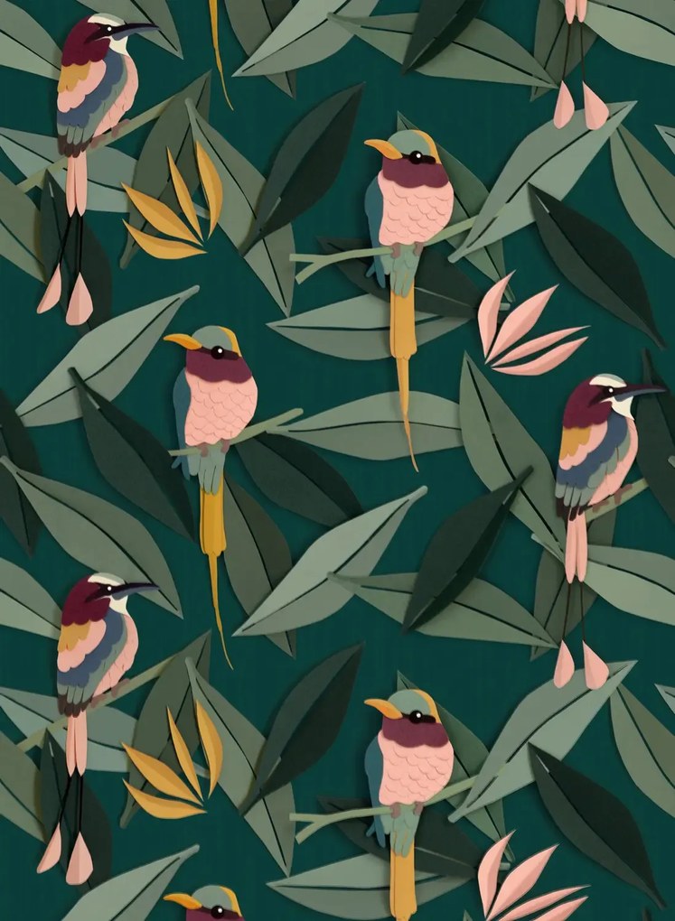 Studio Ditte Tapete Birds