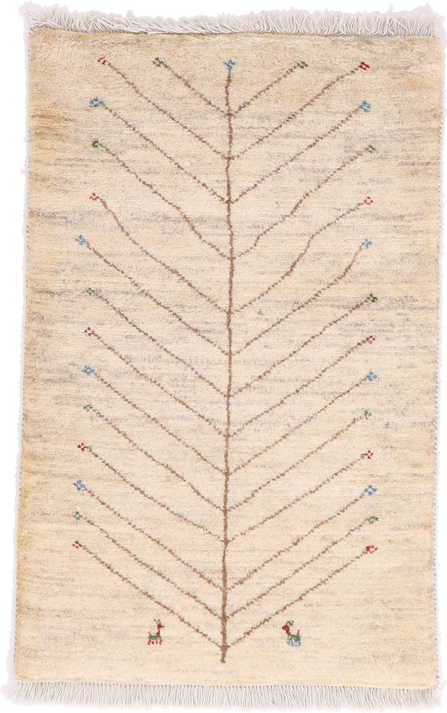 Gabbeh Tappeto 80x120 (Iran) Annodato A Mano