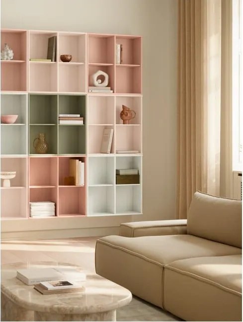 Libreria color kaki da appendere 70x70x27 cm Mistral – Hammel Furniture