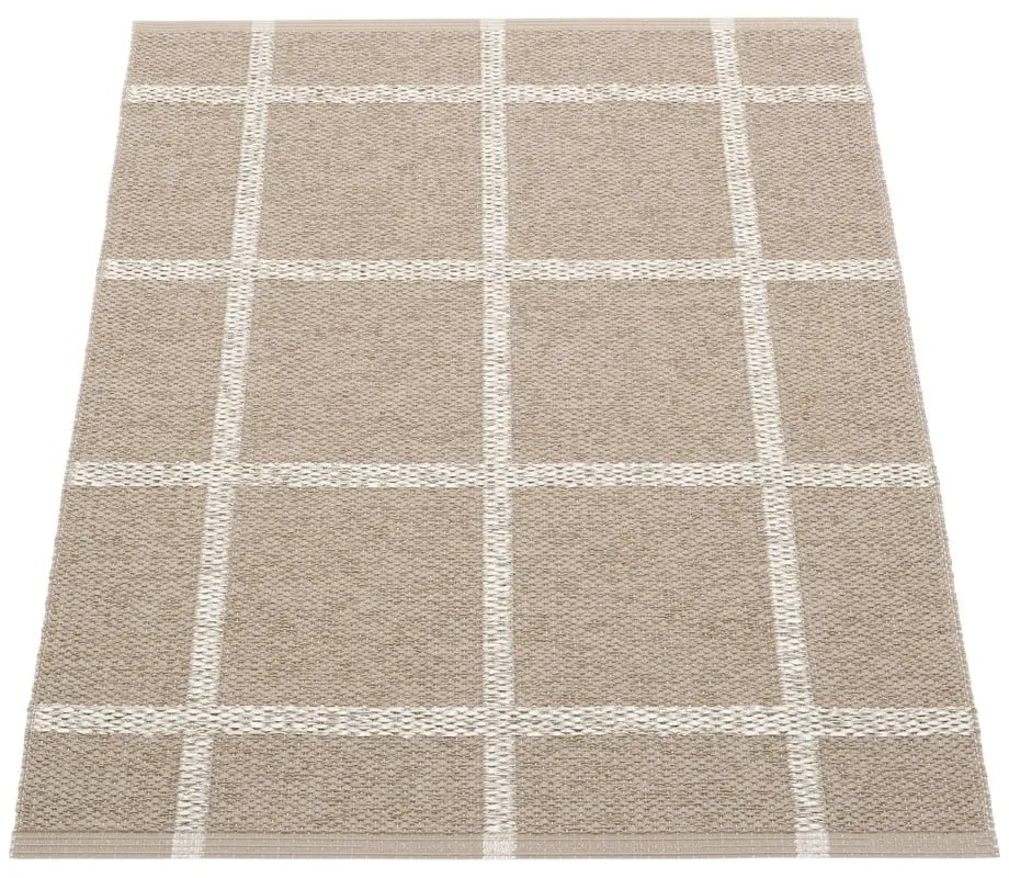 Tappeto da interno/esterno beige 70x100 cm Ada Dark Linen – Pappelina
