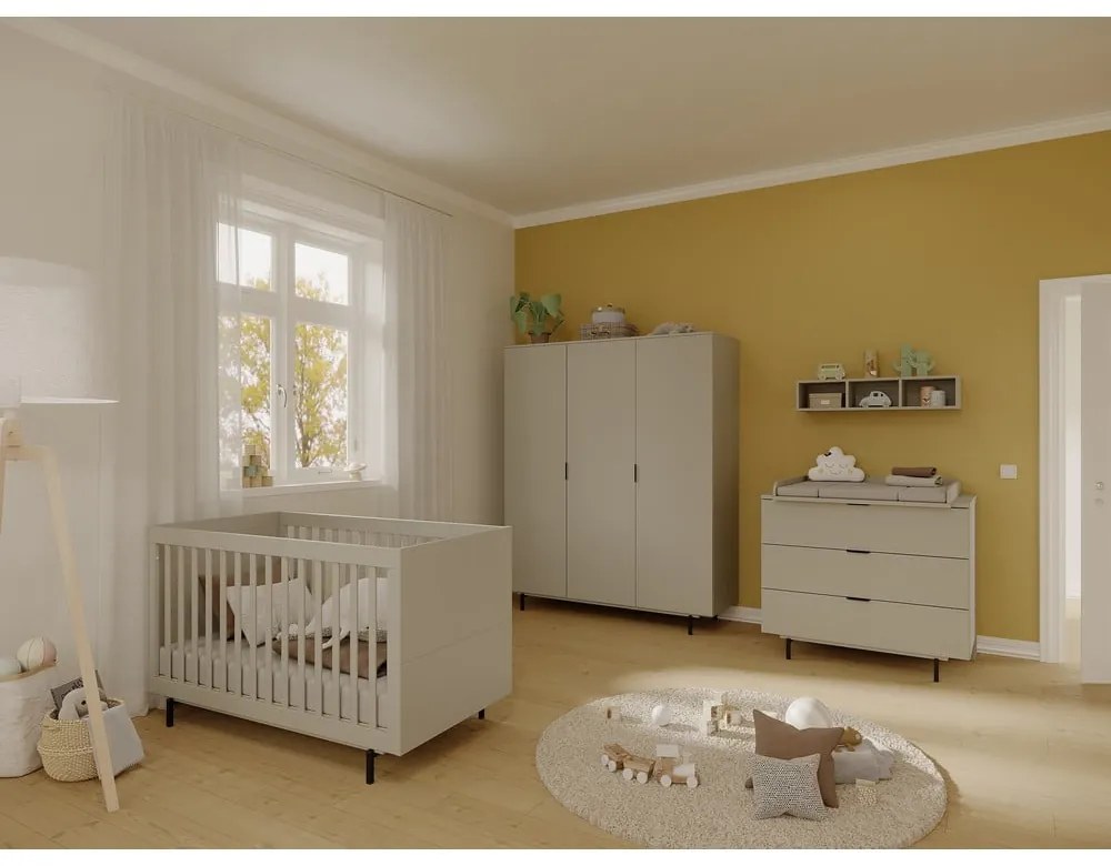 Armadio per bambini grigio 158x190x54 cm Tomino – Germania