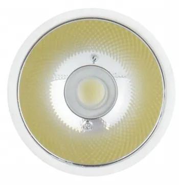 Lampada LED GU10 8W, angolo 12°, Ceramic, 105lm/W - No Flickering Colore  Bianco Caldo 2.700K