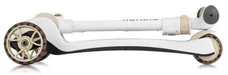 Lionelo - Monopattino 2 in 1 per bambini FRANKY bianco/beige