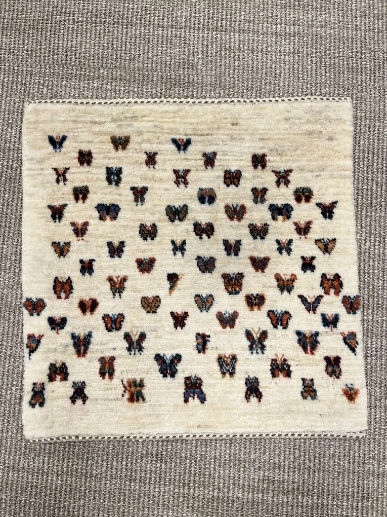 Loribaft Tappeto persiano 50x50 Beige (Iran) Annodato A Mano