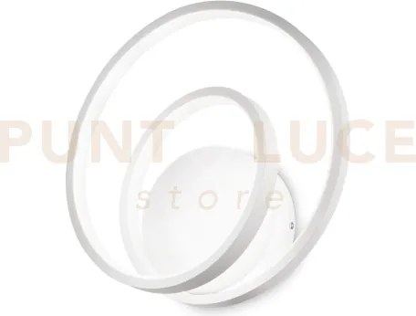 Oz applique a parete led smd 26 w on-off 2450 lm 2700 k bianco