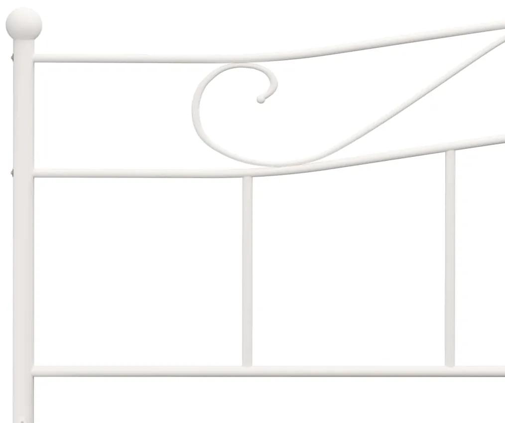 Giroletto bianco in metallo 180x200 cm