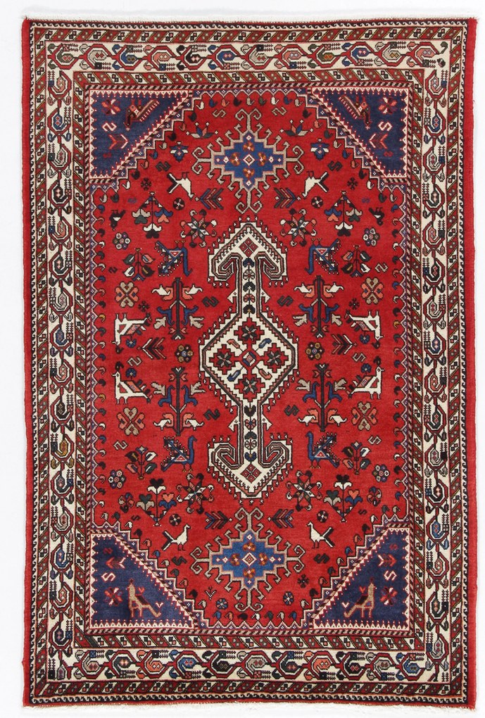 Nasrabad Tappeto persiano 150x100 (Iran) Annodato A Mano