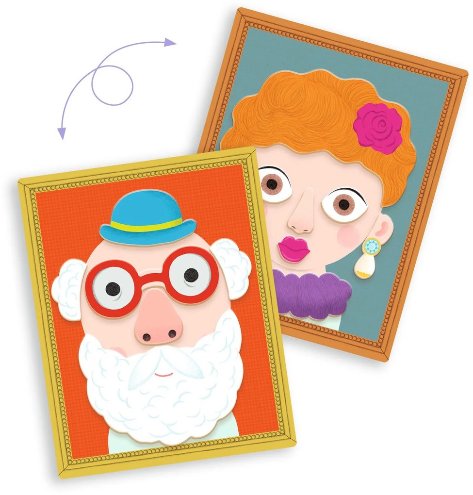 Inzebox Ritratti - Gioco magnetico