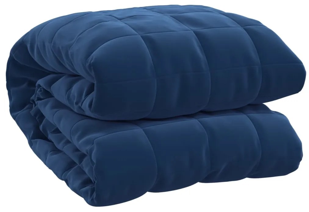 Coperta Ponderata Blu 135x200 cm 10 kg Tessuto