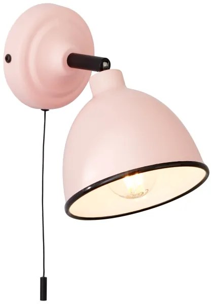 Brilliant - Faretto da parete TELIO 1xE14/28W/230V rosa