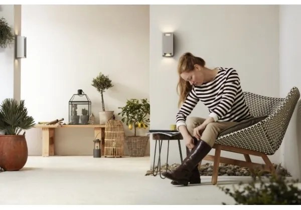 Philips 17339/48/PN - Applique da esterno MYGARDEN TROWEL 2xGU10/5W