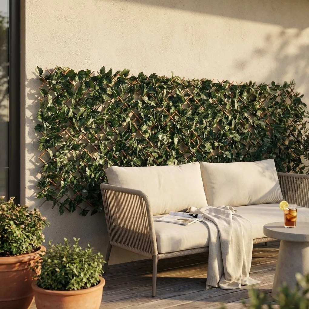 Siepe artificiale foglia photinia