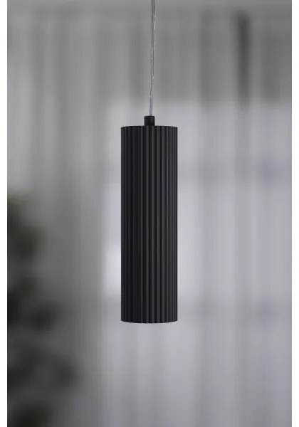 Markslöjd 108472 - Lampadario a sospensione con filo COSTILLA 1xGU10/7W/230V antracite