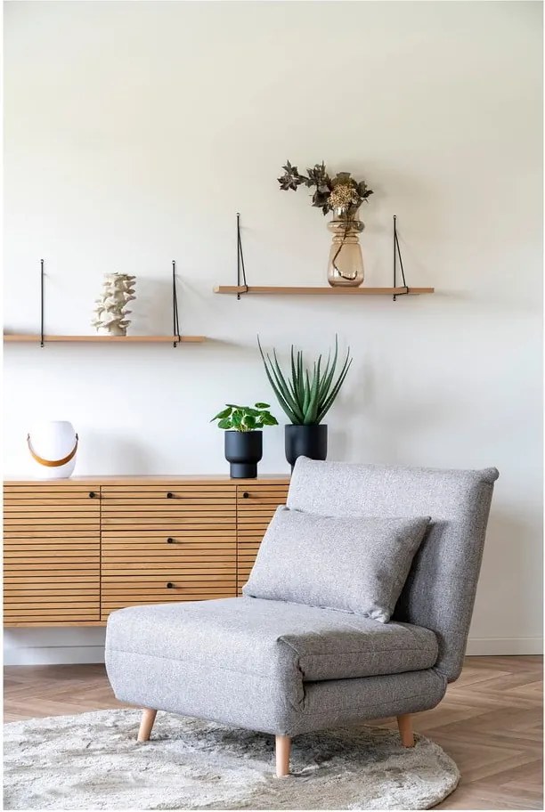 Vaso in vetro marrone chiaro (altezza 31 cm) - House Nordic