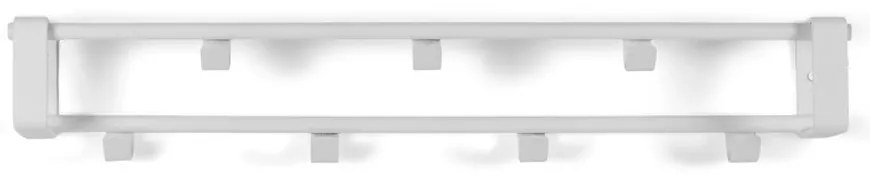 Attaccapanni da parete bianco in metallo 60 cm Rex – Spinder Design
