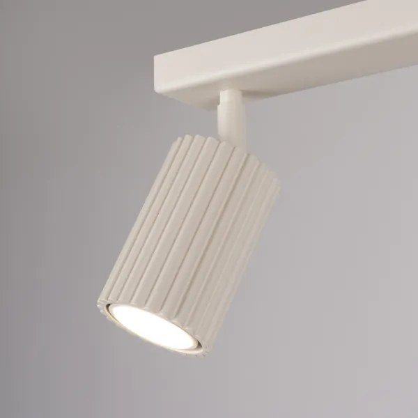 Sollux SL.1599 - Faretto KARBON 2xGU10/10W/230V color crema