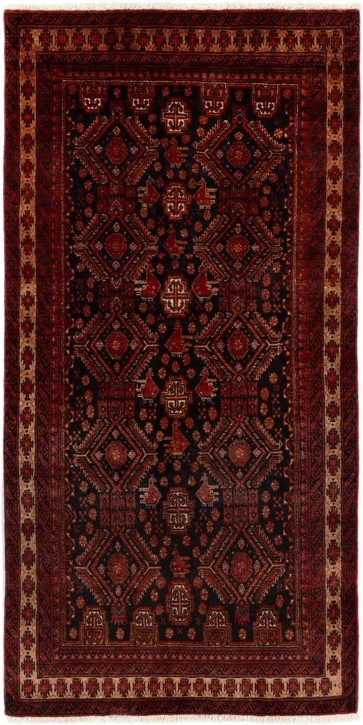 Beluch Tappeto persiano 190x100 (Iran) Annodato A Mano