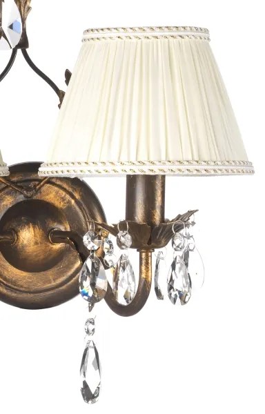 ONLI - Applique KAREN 2xE14/6W/230V bronzo