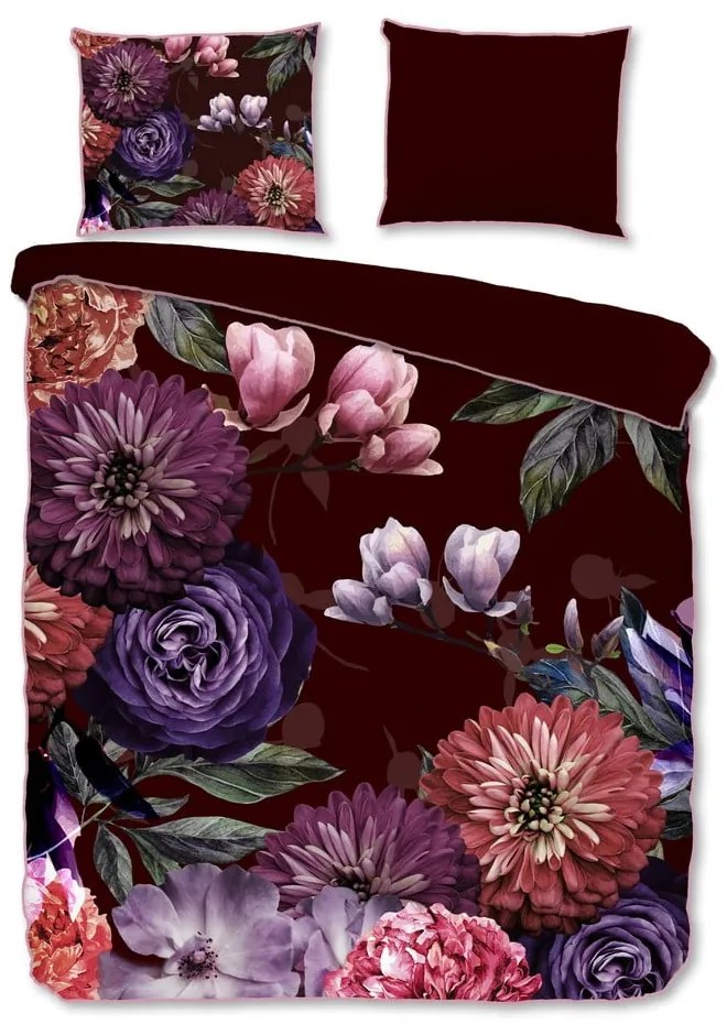 Biancheria da letto singola in cotone biologico Gerbera, 140 x 220 cm Organic - Descanso