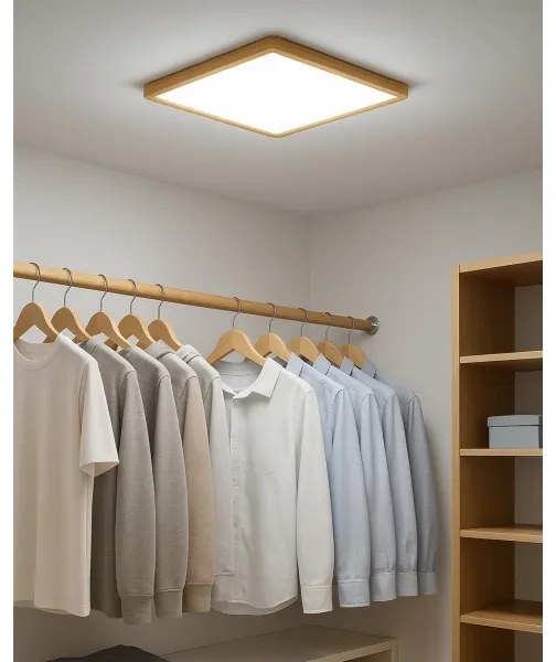 Plafoniera LED/32W/230V 3000/4000/6500K 40x40 cm beige