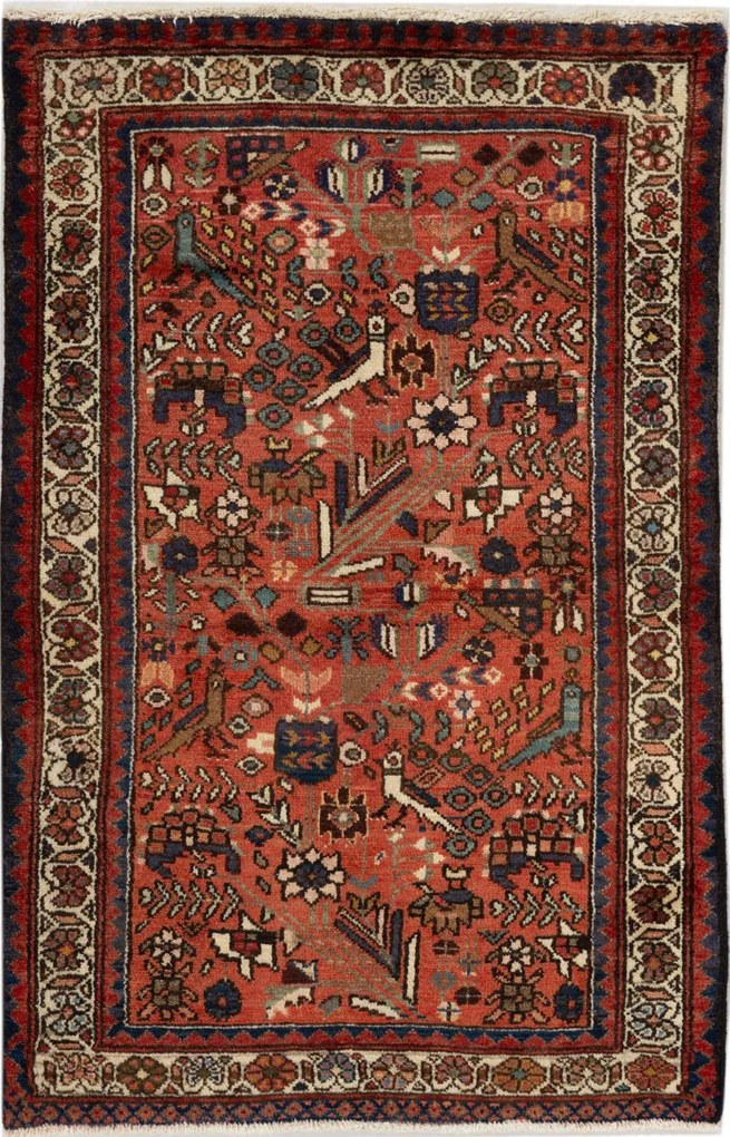 Hamedan Tappeto persiano 120x80 (Iran) Annodato A Mano