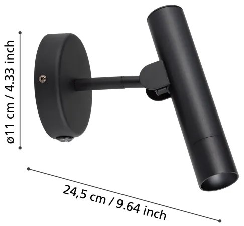 Eglo 900907 - Applique a LED ALMUDAINA LED/5W/230V