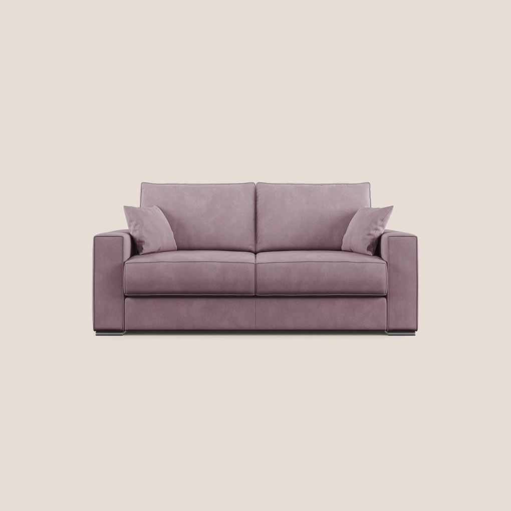 Dream Divano letto matrimoniale in microfibra effetto pelle smacchiabile T15