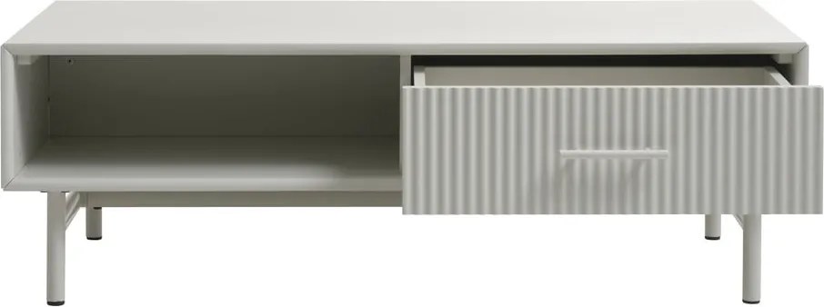 Tavolino da salotto grigio chiaro 60x120 cm Palma – Unique Furniture