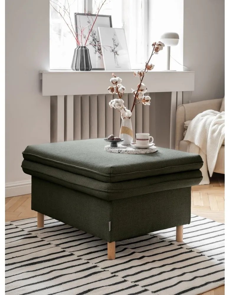 Poggiapiedi verde Simon - Miuform