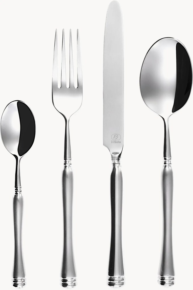 Set di 36 posate Platinum, 6 persone