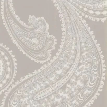 Cole & Son Carta da parati Rajapur - Stone/ Offwhite