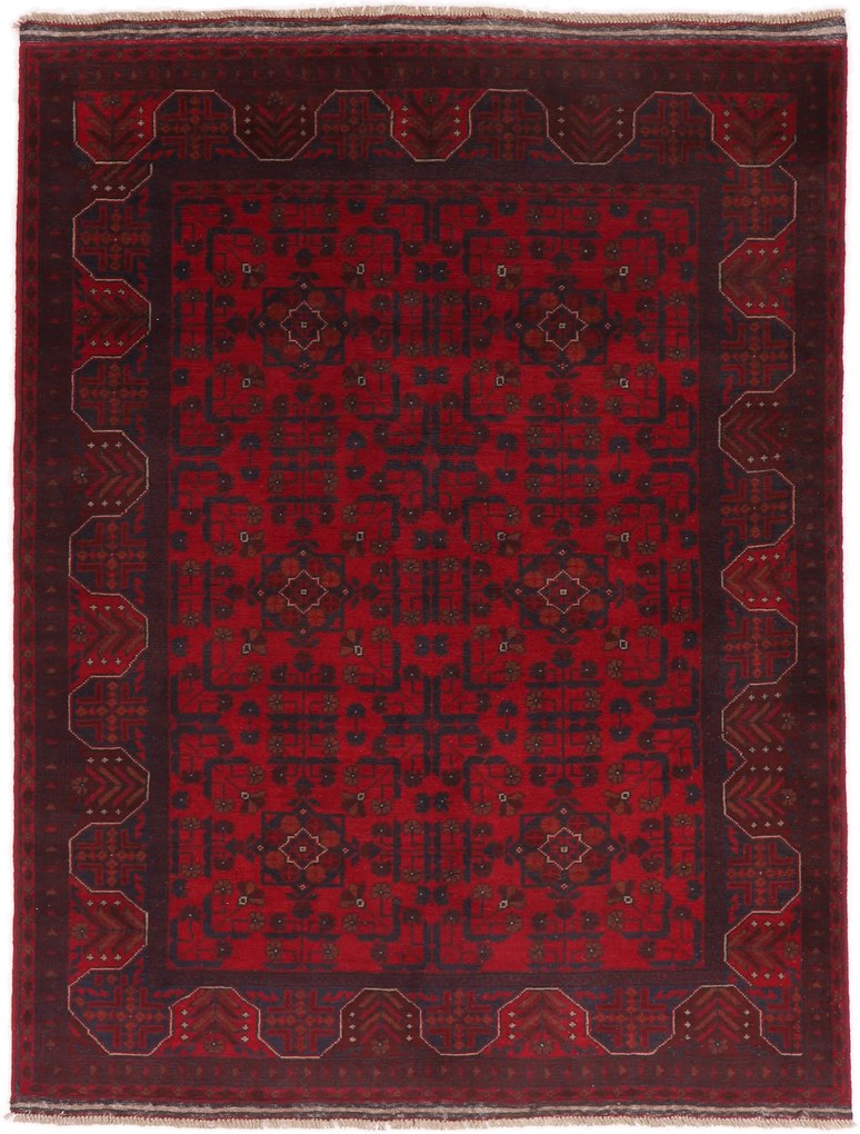 Afghan Tappeto 150 x 190 (Afghanistan) Annodato A Mano