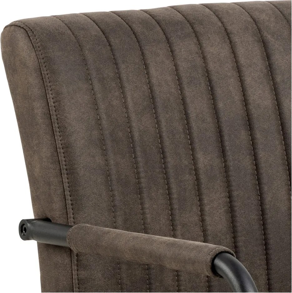 Sedie da pranzo grigio scuro in set di 2 Adele - Actona