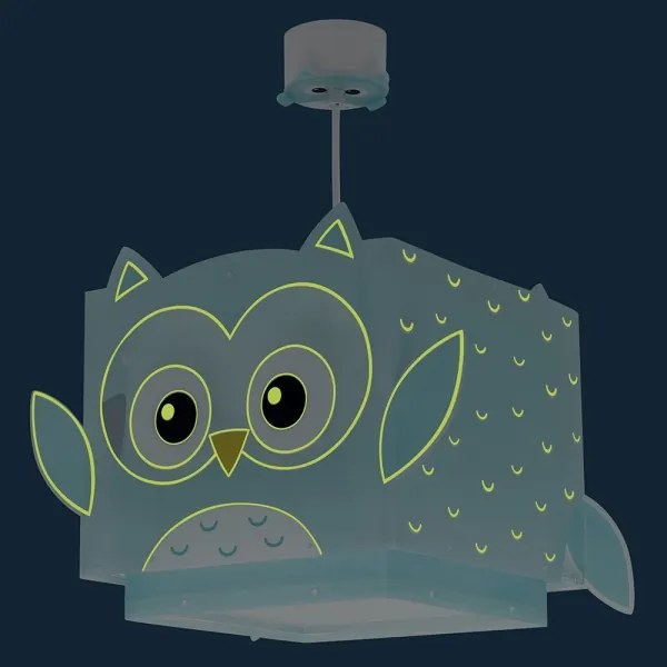 Dalber 64392 - Lampadario per bambini LITTLE OWL 1xE27/60W/230V