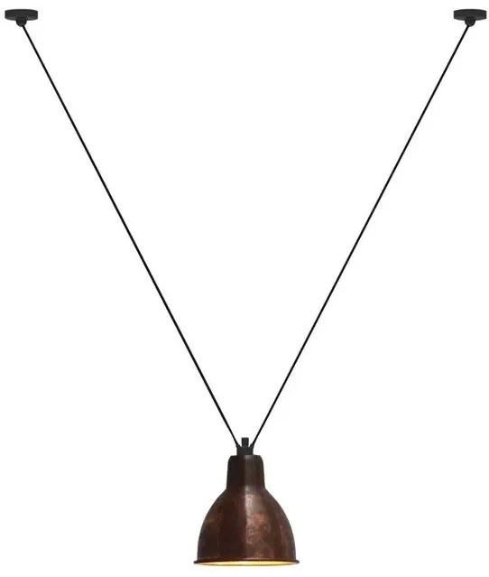 Lampe Gras - 323 XL Lampada a Sospensione Round Raw Copper Lampe Gras