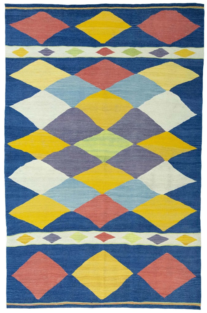 Kilim Tappeto 290x190 (Iran) Tessuto A Mano
