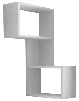 Mensola angolare PART 85,5x47 cm bianca