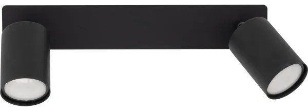 Faretto da incasso NEX 2xGU10/10W/230V nero