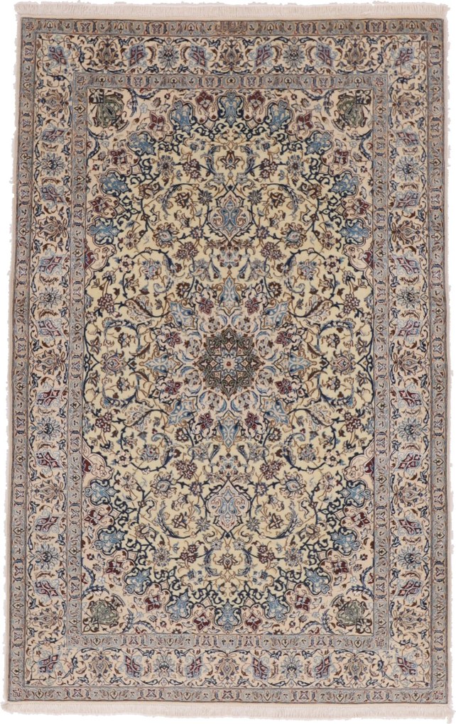 Nain Tappeto 200 x 130 (Iran) Annodato A Mano