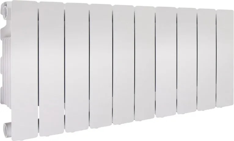 Termosifone in alluminio 10 elementi interasse 350 mm PRODIGE MODERN neutral white