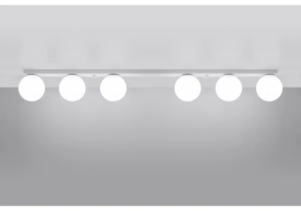 Sollux SL.1150 - Lampada da soffitto YOLI 6xG9/12W/230V bianco