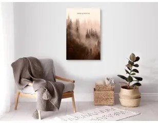Quadro  Keep Growing (1 Part) Vertical Su tela italiana 60x90