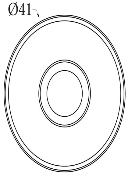 Searchlight 80780-46BK - Plafoniera LED dimmerabile LUMADISC LED/20W/230V Ø 41 cm