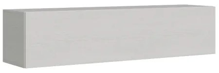 Pensile TV Ribalta con foro passacavi Isoka 173 cm Bianco Frassino