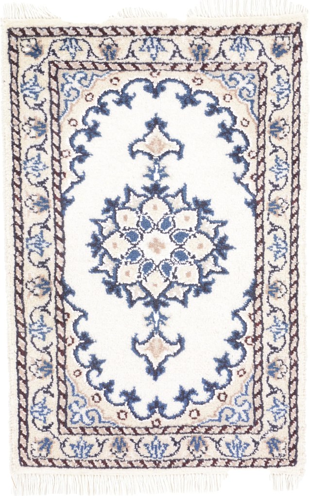 Nain Tappeto 40x60 (Iran) Annodato A Mano