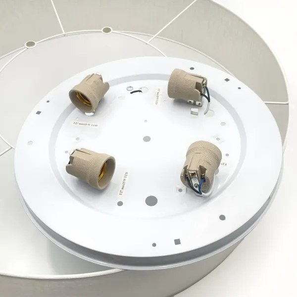 Brilagi - Plafoniera LED SIRIJA 4xE27/15W/230V diam. 60 cm bianca
